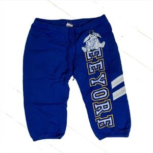 Eeyore sweatpants Disney sweats capri crop pants